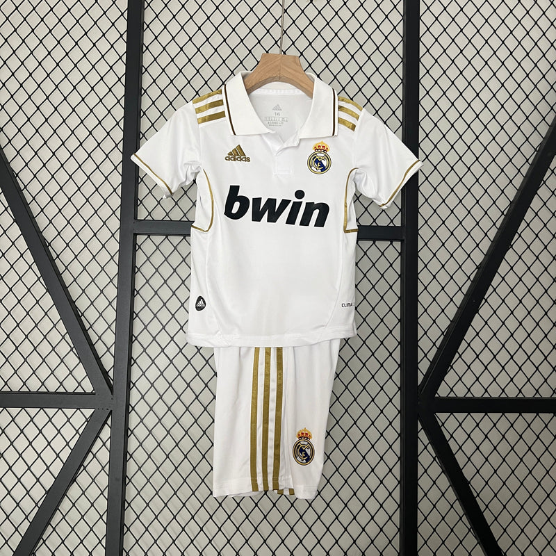 REAL MADRID I 11/12 CONJUNTO INFANTIL (RETRO)