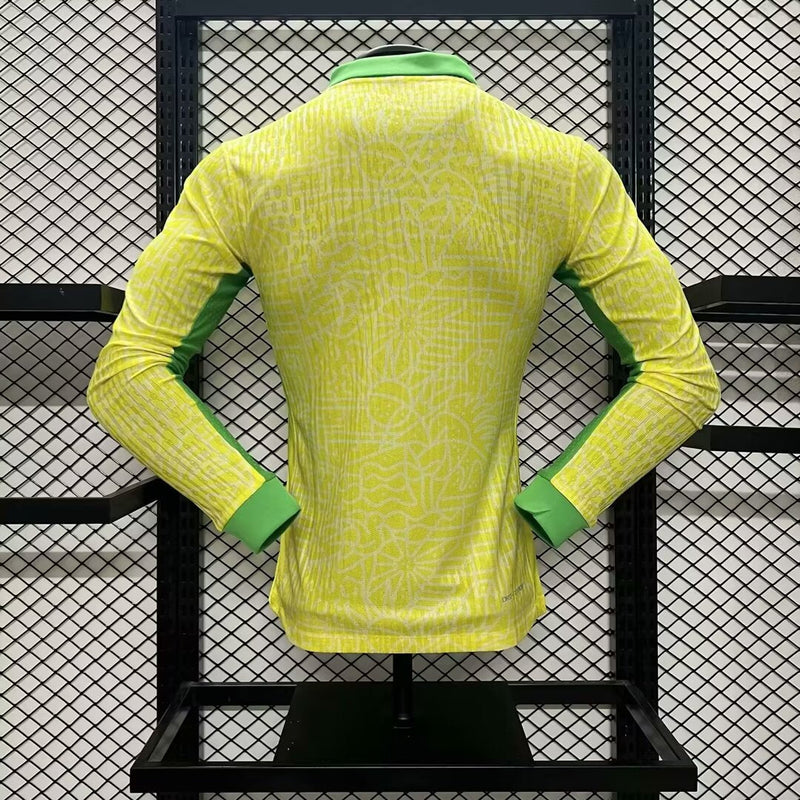 BRAZIL COPA AMÉRICA I 2024 MEN (PLAYER VERSION) LONG SLEEVE 