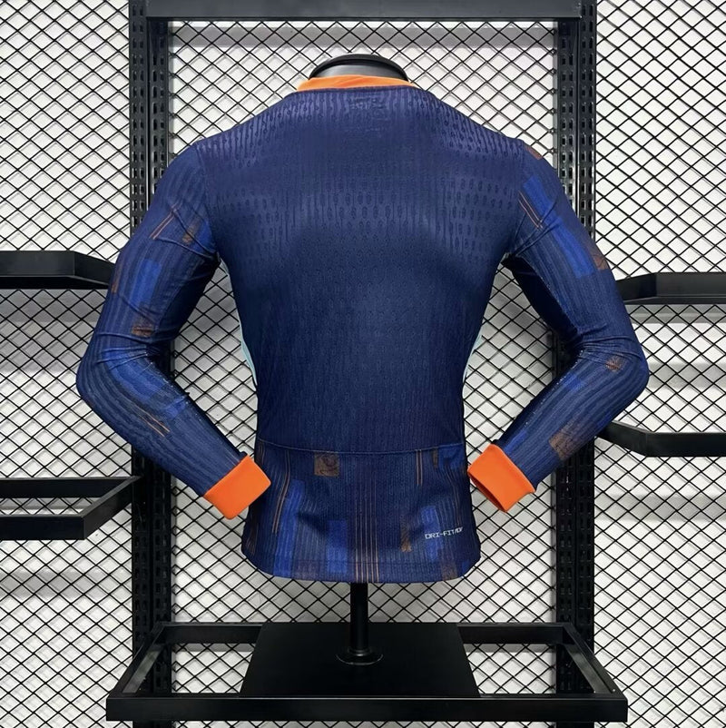 HOLLAND EURO II 2024 MEN (PLAYER VERSION) LONG SLEEVE 